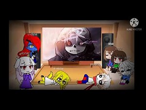 undertale reagindo a [REEDIT] dusttale [AMV] rap monster (tauz)