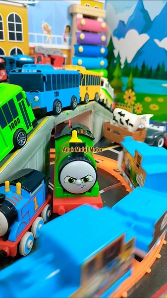 Thomas chugs along Don't miss his exciting journey #ThomasTheTankEngine #KidsShows #TrainToysIndia