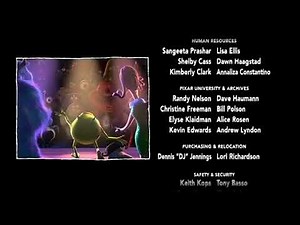 Monsters, Inc. (2001-2002) DVD (THX Tex 2: Moo Can) part 36 (end credits)