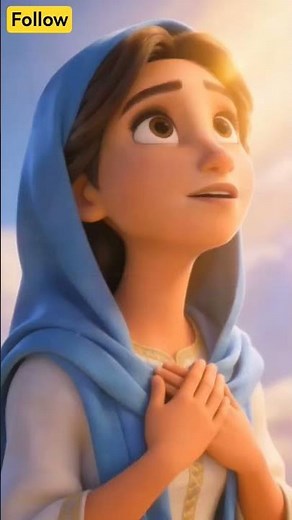 The Annunciation Story 3D | Angel Gabriel & Mary 🙏 #Jesus