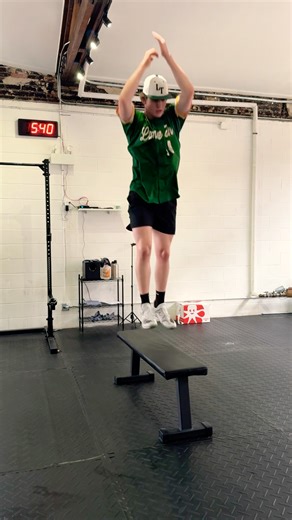 Lateral Bench Jumpovers