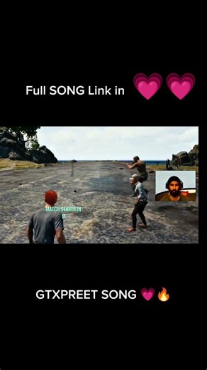 GtxPreet Song 💓#pubg #gtxpreet #ytshorts #shorts
