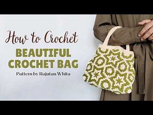 Latest Beautiful and Luxurious Knitting Bag Tutorial by Rajutan Whita