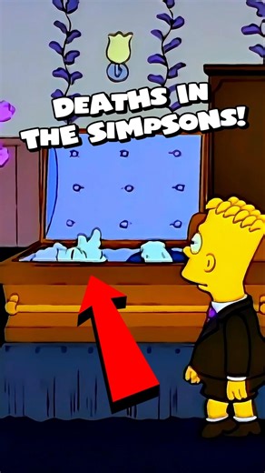 5 More Simpsons Characters Who Passed Away ⚰️ #simpsons #shorts