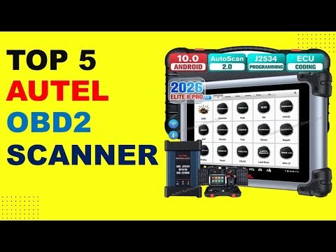 Top 5 Autel OBD2 Scanner in 2026