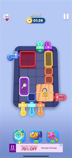 Water Escape – Level 47 Walkthrough 💧📦🚰