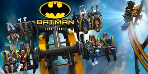 BATMAN: The Ride, A 4D Free Fly Roller Coaster Premiering at Six Flags Fiesta Texas in 2015