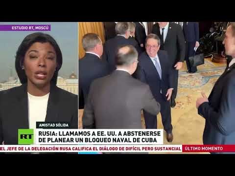 🇷🇺🤝🇨🇺 Cuba's Foreign Minister holds high-level meetings during visit to Russia and will meet with...