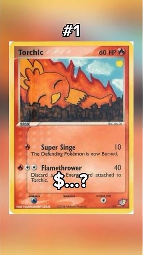 Top 10 Most Valuable Torchic Pokémon Cards 🔥 — #10 to #1
