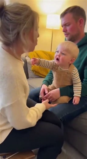 👶😆 Baby Goes Full Protector 😡#baby #short #funny #family