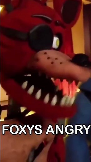 FNaF Movie Foxys ANGRY | FNaF Movie Behind The Scenes MEME