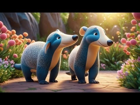 Plush anteaters go slurp slurp slurp | Nursery Rhyme | Kids Learning Song