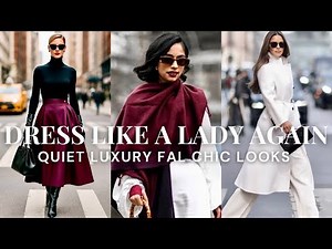 Dressing Like a Lady Again | Fall Looks That Reclaim Feminine Power