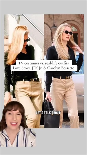Erin Fitzpatrick on Instagram: "After facing early backlash over Carolyn’s costumes when they first started filming last summer, the show did a full course correction, hiring a new costume designer, @rudymance, plus 7 fashion consultants including @sunitakumarnair, the author of the best-selling coffee table book @cbkalifeinfashion, and @sweetbabyjamie, Jennifer Lawrence’s stylist, who all worked on sourcing many of the same vintage 90s pieces Carolyn wore.🧥 I put together these side-by-sides s