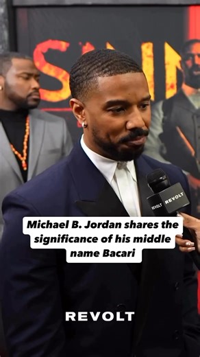 Michael B Jordan reveals the powerful meaning behind his middle name, Bacari, and how he works to live up to its legacy every day 💪🏾 | REVOLT