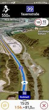 Magic Earth - aerial view in Austria