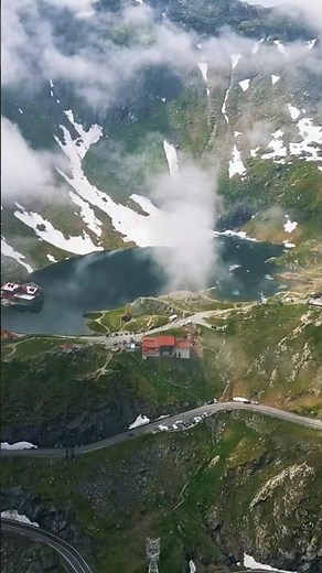 Lacul Bâlea ca niciodată! 😍🚁 #shorts