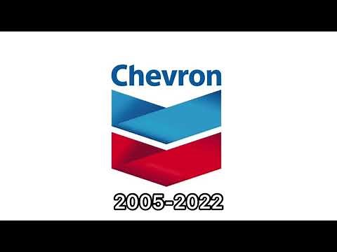 Chevron historical logos