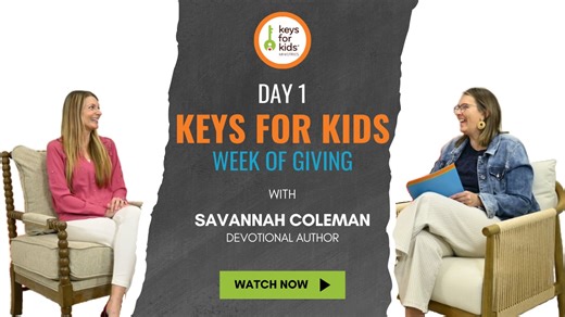 Devotions for Kids and Teens - Keys for Kids Week of Giving Day 1