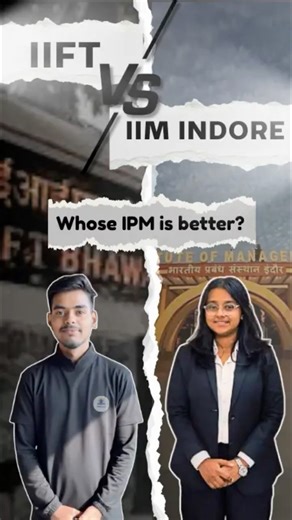 IPM: IIM INDORE V/S IIFT | WHOSE IPM IS BETTER? | THINKORA | #shorts