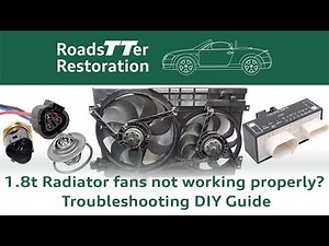 Audi TT Mk1 Overheating 🔥 1.8t radiator fan not working properly. What to check DIY guide 🔧