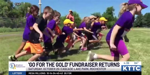 Registration open for 'Go for the Gold' fundraiser supporting childhood cancer families
