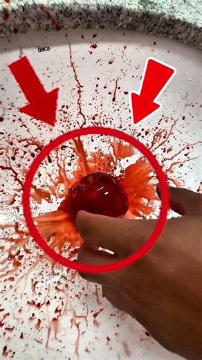 This Fake Blood Prank Almost Gave Her a Heart Attack! #Curiosity 😱