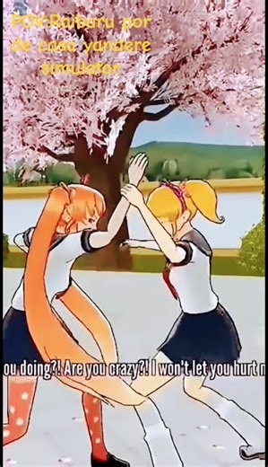 Raibaru breaks Osana arm de yandere simulator