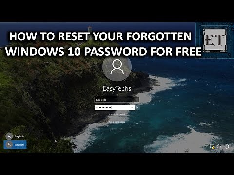 How to Reset Your Forgotten Windows 10 Password For Free