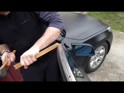 BMW E60 How To Remove Chrome Door Trim - Trim Removal Tutorial Explained