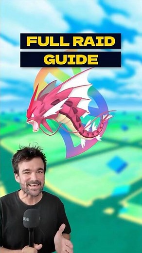 Mega Gyarados raid guide - Defeat it and get the red shiny easily
