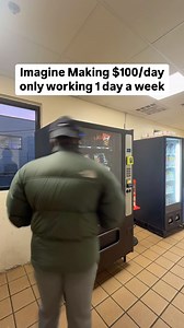 It’s January 1st let’s start working. Vending machine change my life and allow me to make money without working long hours If you want to learn how to start comment “Success” for my full vending machine machine guide | Donald Luxama