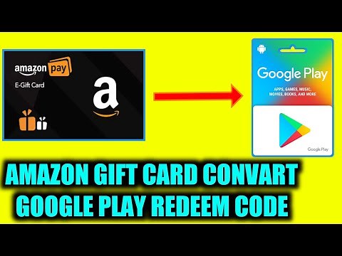 Amazon gift card send google play gift card | Amazon gift card convart google play redeem code