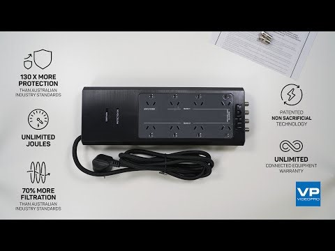 THOR P8 Prodigy | 8 Way Surge Protector with Elite Filtration