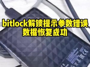 bitlock解锁提示参数错误，数据恢复成功#bitlock数据恢复#bitlock数据解密@抖音小助手