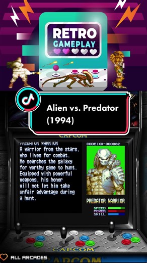 Alien vs. Predator (1994) Intro - Demo #Maquinitas #Arcade #Opening #Retro #Intro #Beatemup #Capcom