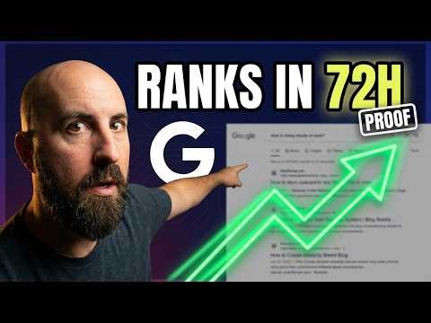 I Used This AI SEO System and Rankings Jumped in 72 Hours
