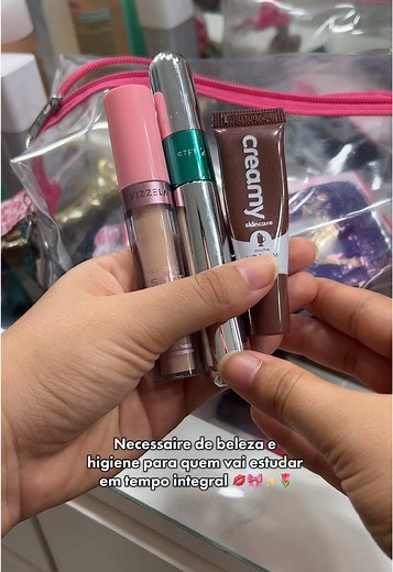 Necessaire Essencial de Beleza e Higiene para Estudantes