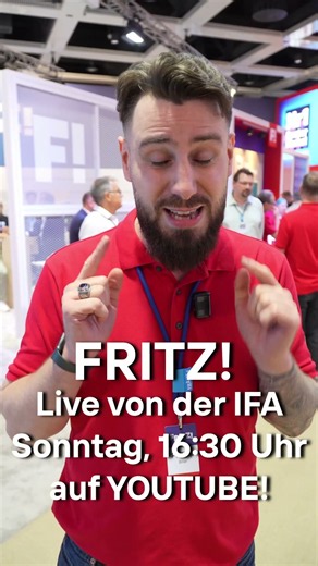 Sei beim Livestream dabei! #ifa2026 #fritz