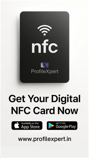 ProfileXpert Digital Business Card Kaise Banaye | 1 Minute Setup Guide #Shorts #ProfileXpert #NFC