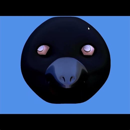 Magpie Eye Tracking Test #godot #blender3d