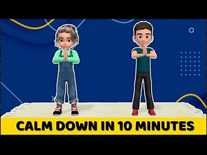 10-MINUTE TO FEEL TRANQUILIZED - SUNDOWN EXERCISES FOR KIDS - Videos For Kids