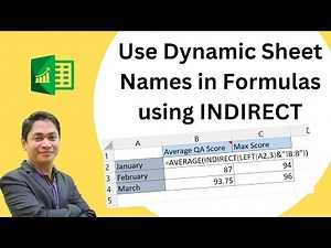 Calculate Data from Different Worksheets using INDIRECT