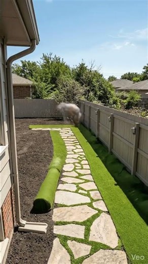 DIY English Cottage Garden Makeover! 🌸👇 #backyard #timelapse