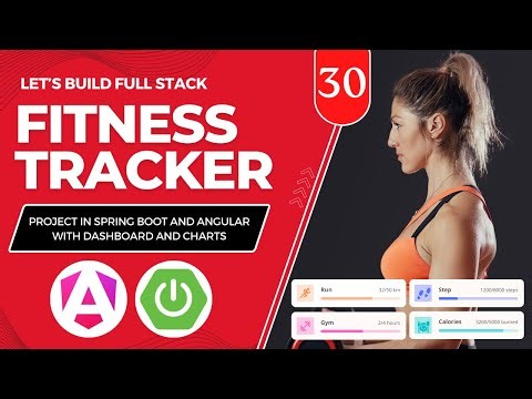 Showing Fitness Stats on Dashboard in Angular | Fitness Tracker Project | Spring Boot & Angular |#30