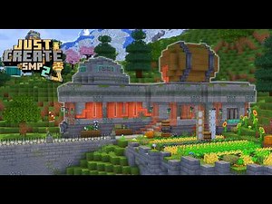 PERFECT Starter Base in Minecraft Create Mod! - Just Create SMP S2