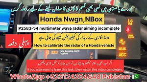 P2583-54 multimeter wave radar aiming incomplete how to calibration Honda radar must watch 💯 tips & solution #honda #calibration #wiring #WiringSolutions #rohailautoelectrician #fypシ゚viralシfypシ゚viralシalシ #foryouシpage #unfrezzmyaccount #foryouシ #growmyaccount #tips #automotive #automobile | Muhammad Rohail