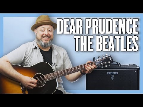 The Beatles Dear Prudence Guitar Lesson + Tutorial