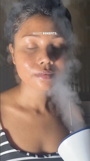 Steam Your Way to Clear Skin 💨✨Deep Pore Cleansing at Home! || Meditive facial steamer|