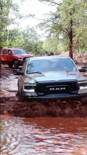 Waterfording in Ram 1500 #Rebel #EcoDiesel Pickups #Ram1500 #RamTrucks #Diesel #RamRebel